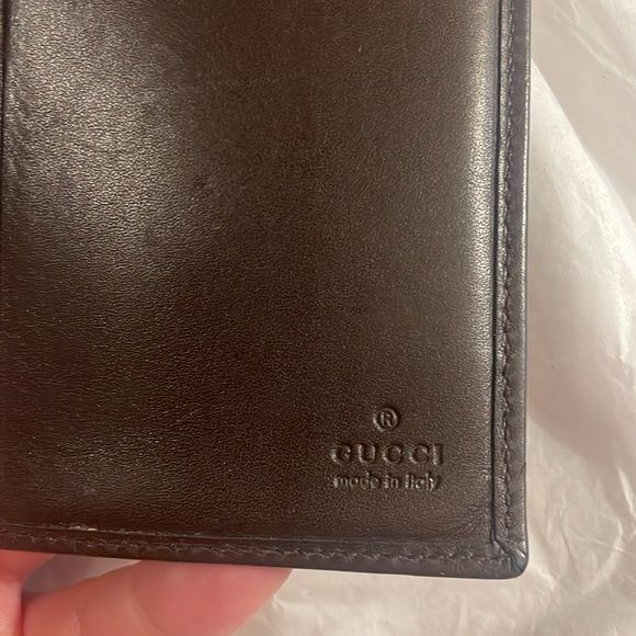 Gucci Cream and Black Monogram Wallet - Picture 10 of 10